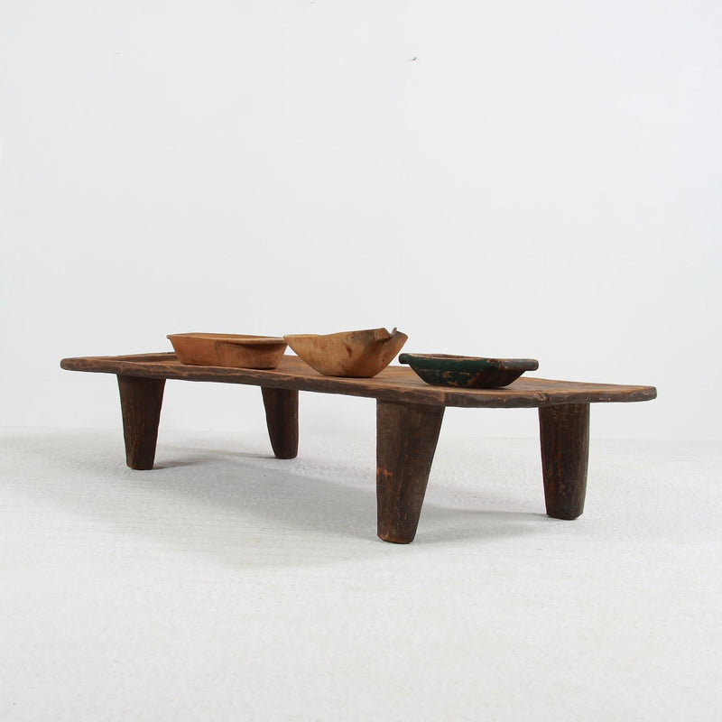 AUTHENTIC PRIMITIVE WABI WABI NAGALAND TRIBAL COFFEE TABLE