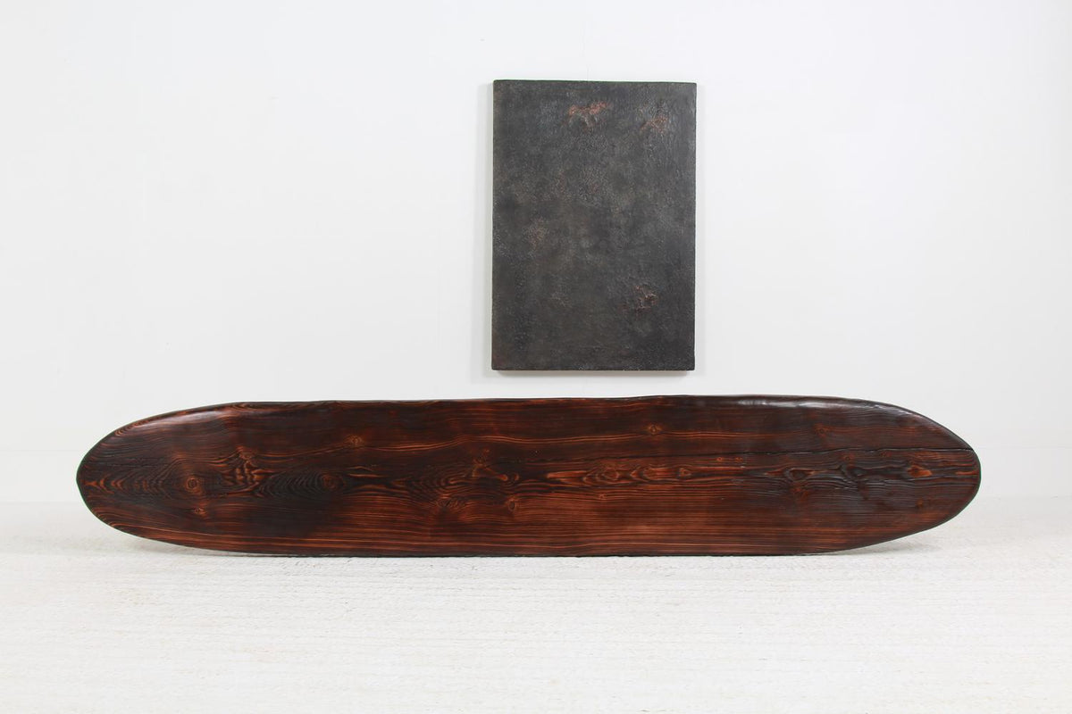 A Very Impressive Organic Craftsman Japanese Inspired Long Bench /Table. Price on request