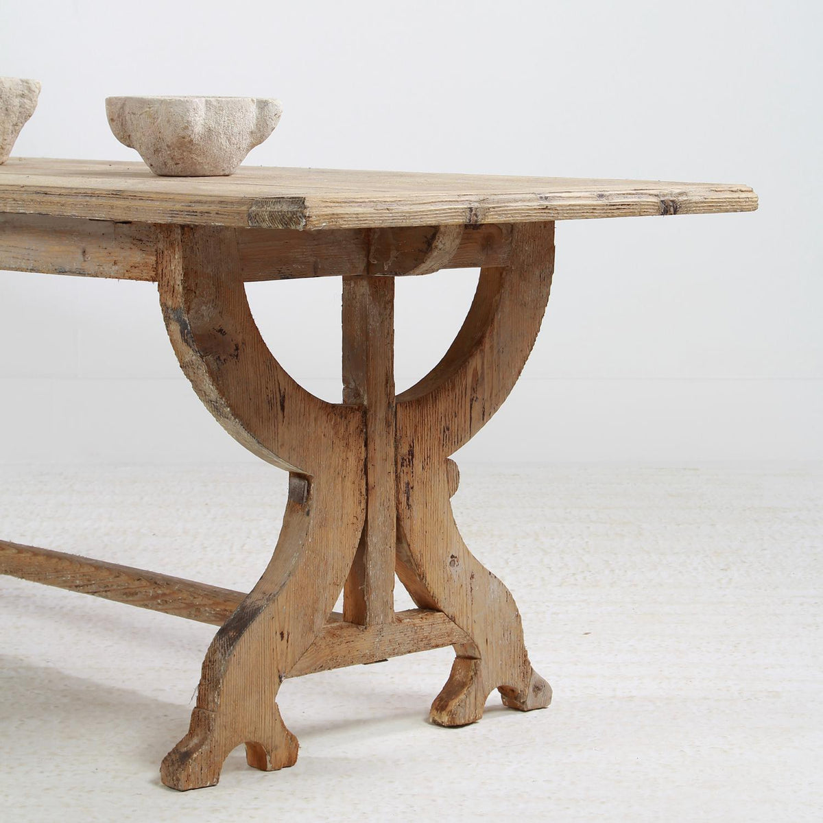 Magnificent French Provençal  19thC  Community  Trestle Dining Table