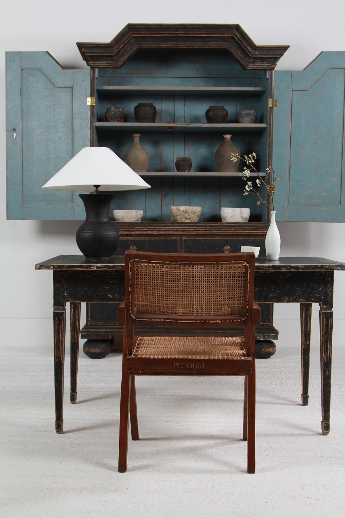 Beautifully Proportioned Period Swedish Gustavain Library Table