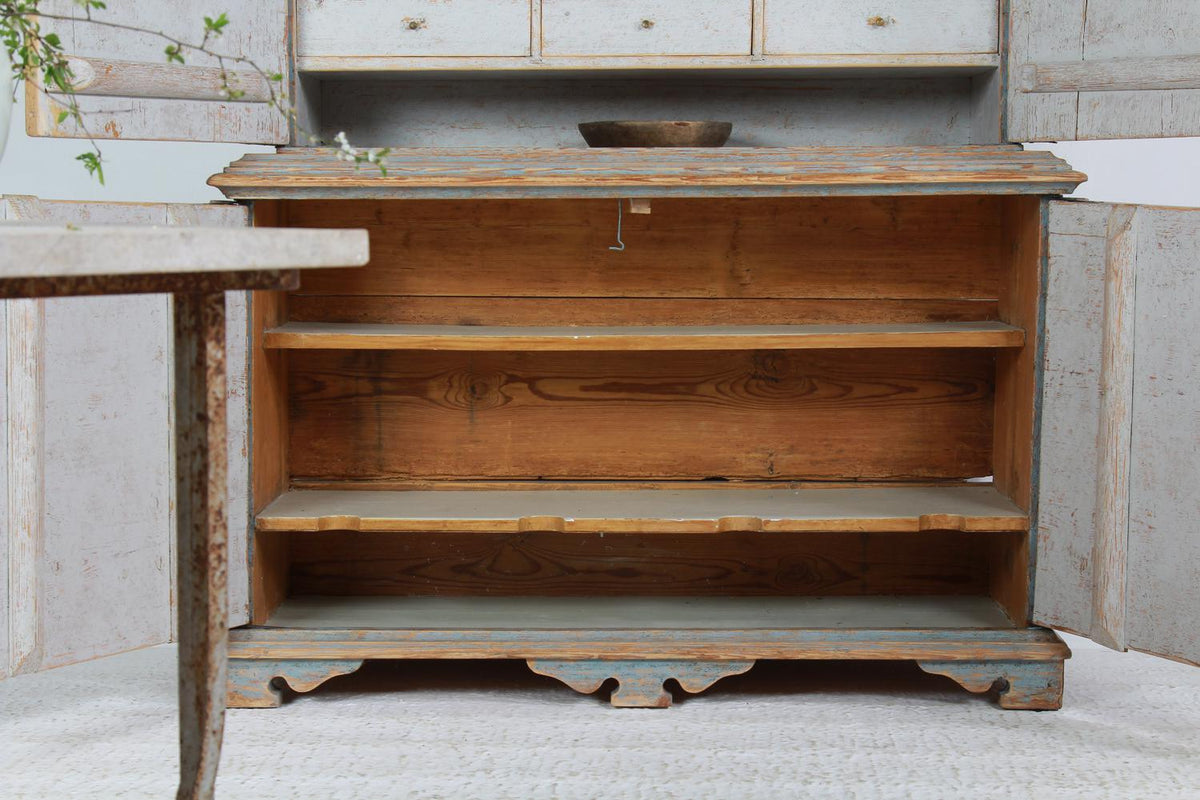 A Magnificent Swedish Period 19thC Rococo Cabinet