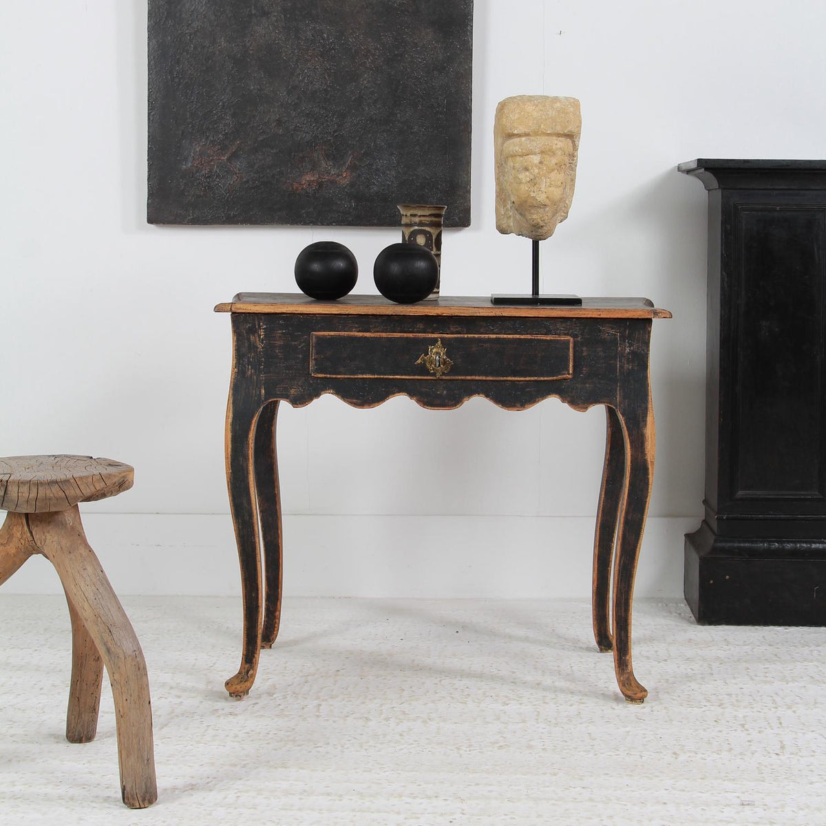 Late 18th Century Swedish Rococo Console/Side Table