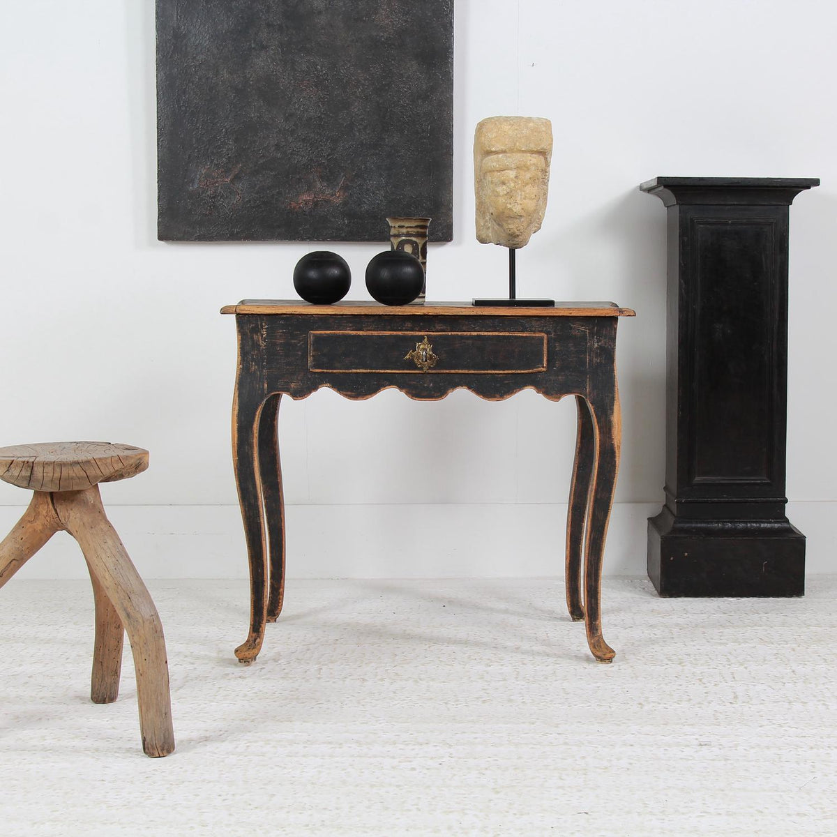 Late 18th Century Swedish Rococo Console/Side Table