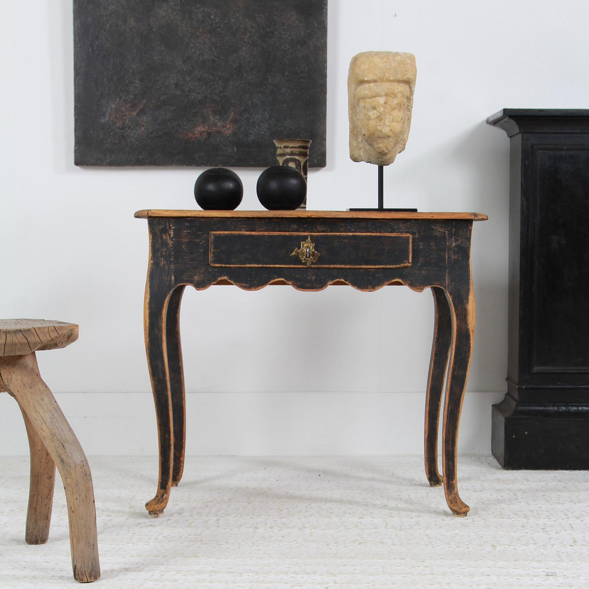 Late 18th Century Swedish Rococo Console/Side Table