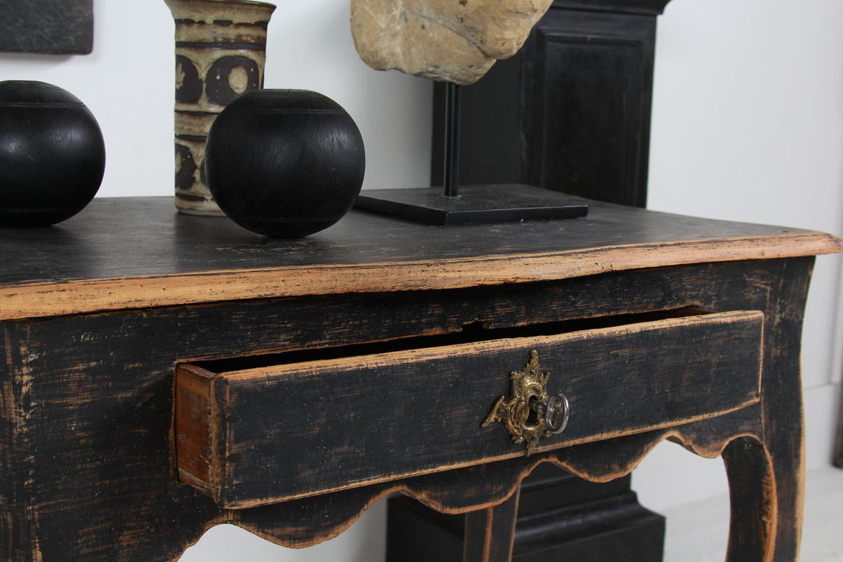 Late 18th Century Swedish Rococo Console/Side Table