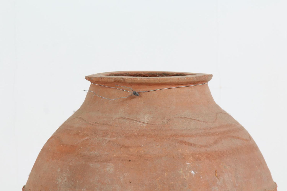 Wonderful Scale Mediterranean  Antique Olive Jar