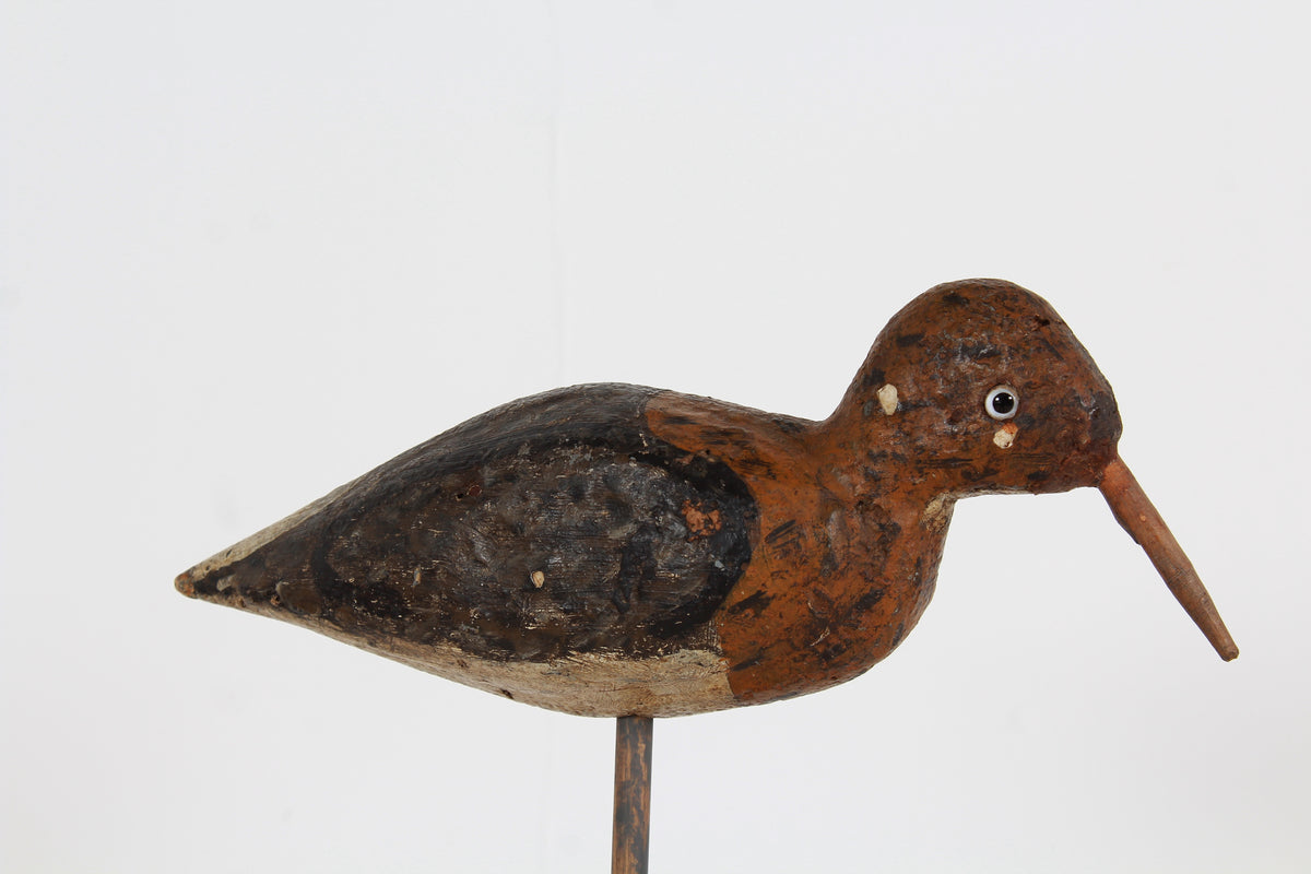 Exceptional French 20thC Decoy Cork Wading Birds