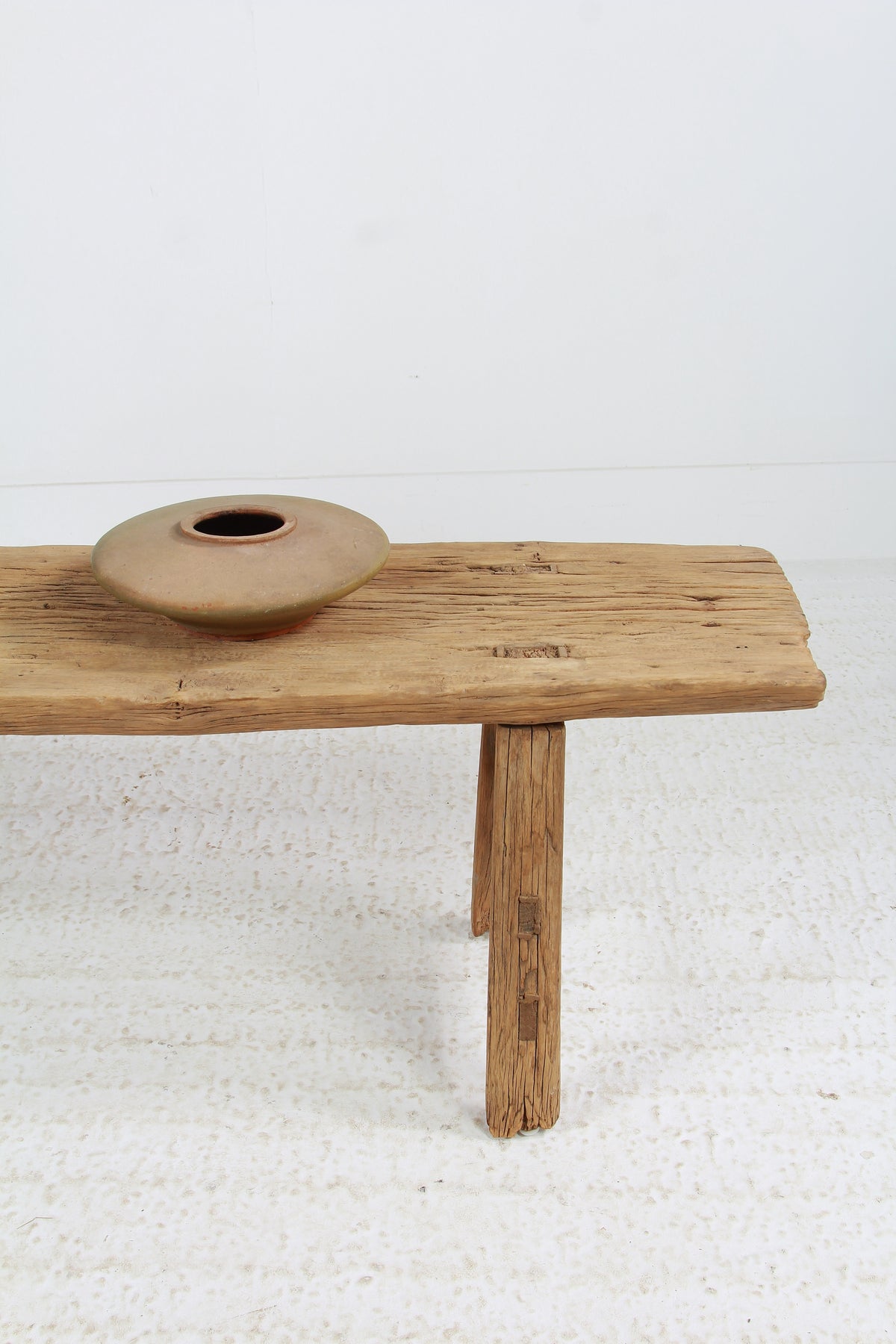 CHARMING RUSTIC WABI SABI WOODEN COFFEE TABLE