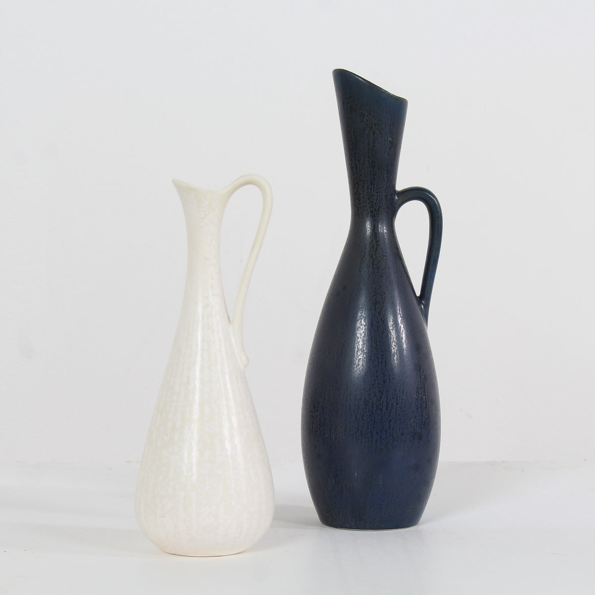 Collection of Two Designer Swedish Stoneware Jugs by Nylund & Stalhane