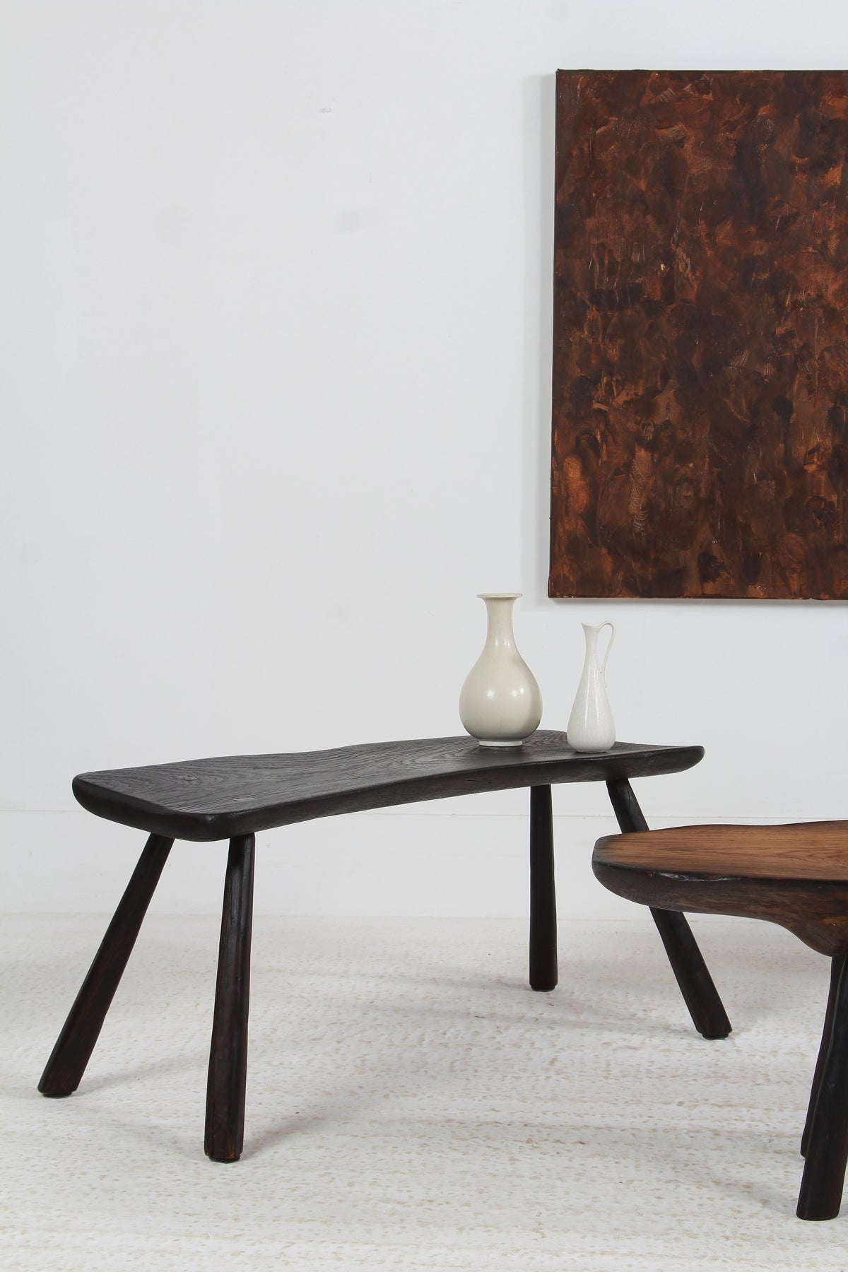 Collection of Mature Oak Japanese-Inspired Organic Coffee Tables