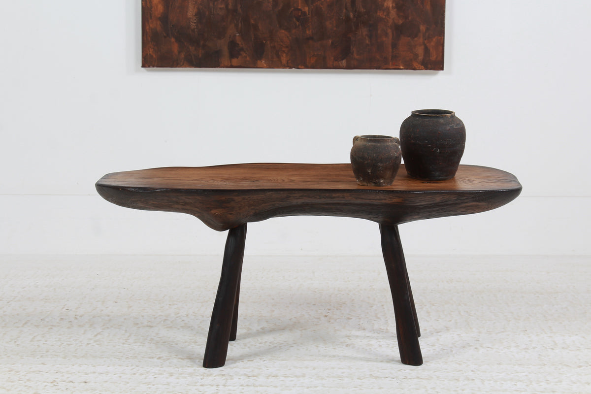 Collection of Mature Oak Japanese-Inspired Organic Coffee Tables