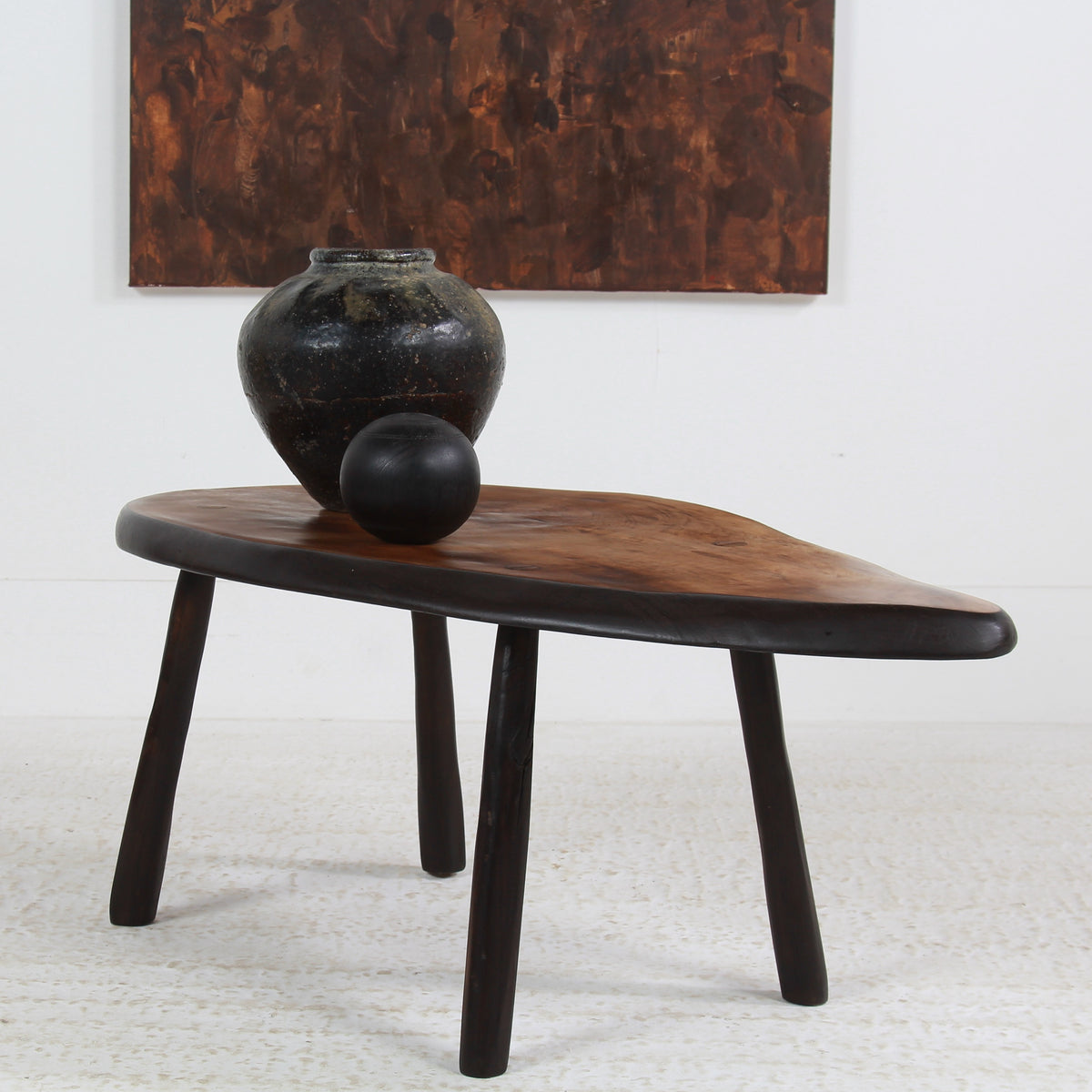 Collection of Mature Oak Japanese-Inspired Organic Coffee Tables