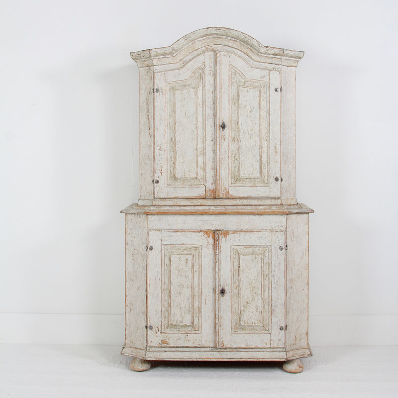 A Wonderful 18th Century Swedish Rococo Cabinet