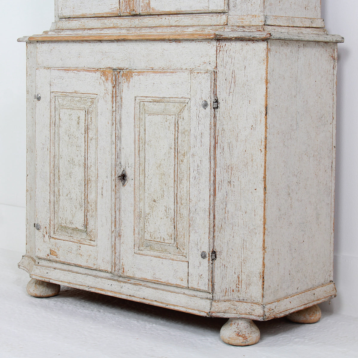 A Wonderful 18th Century Swedish Rococo Cabinet