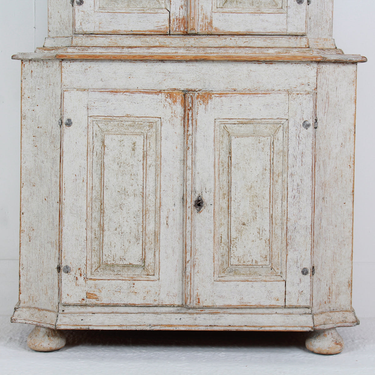 A Wonderful 18th Century Swedish Rococo Cabinet