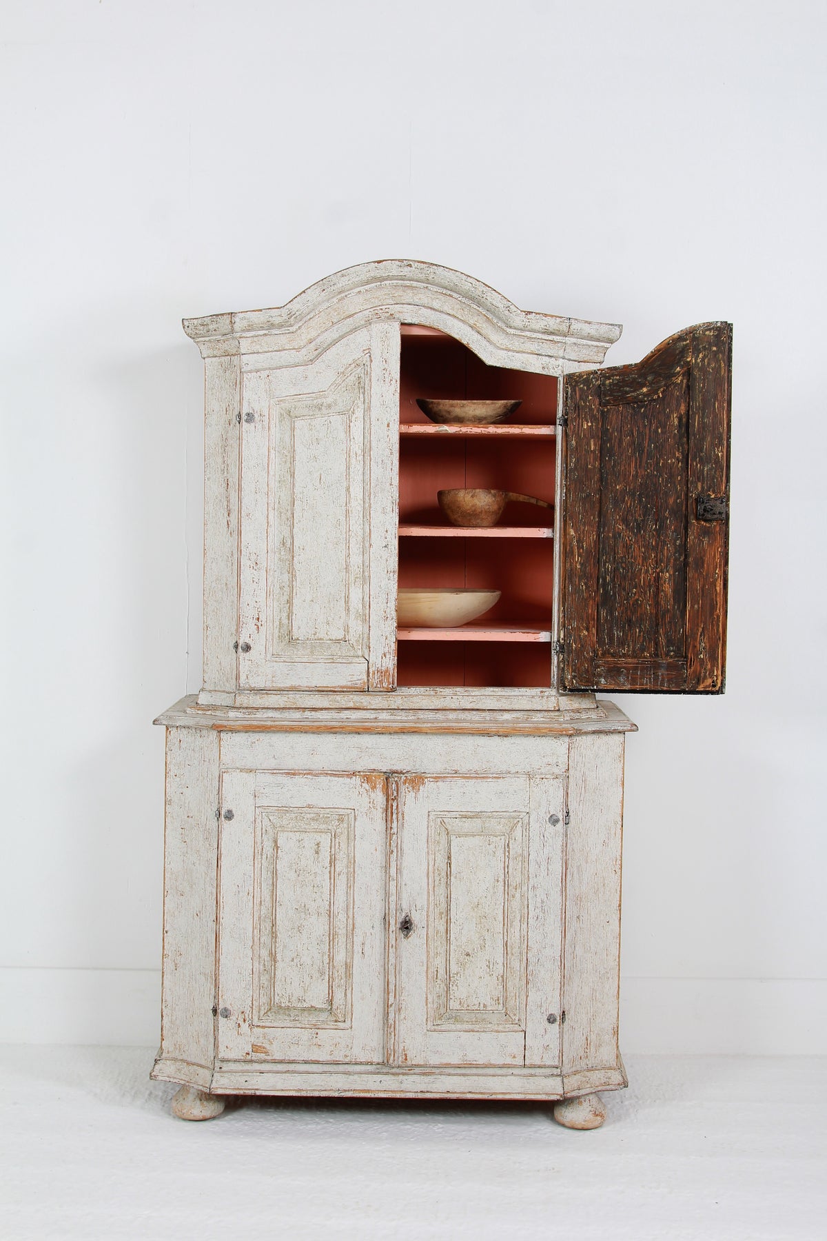 A Wonderful 18th Century Swedish Rococo Cabinet