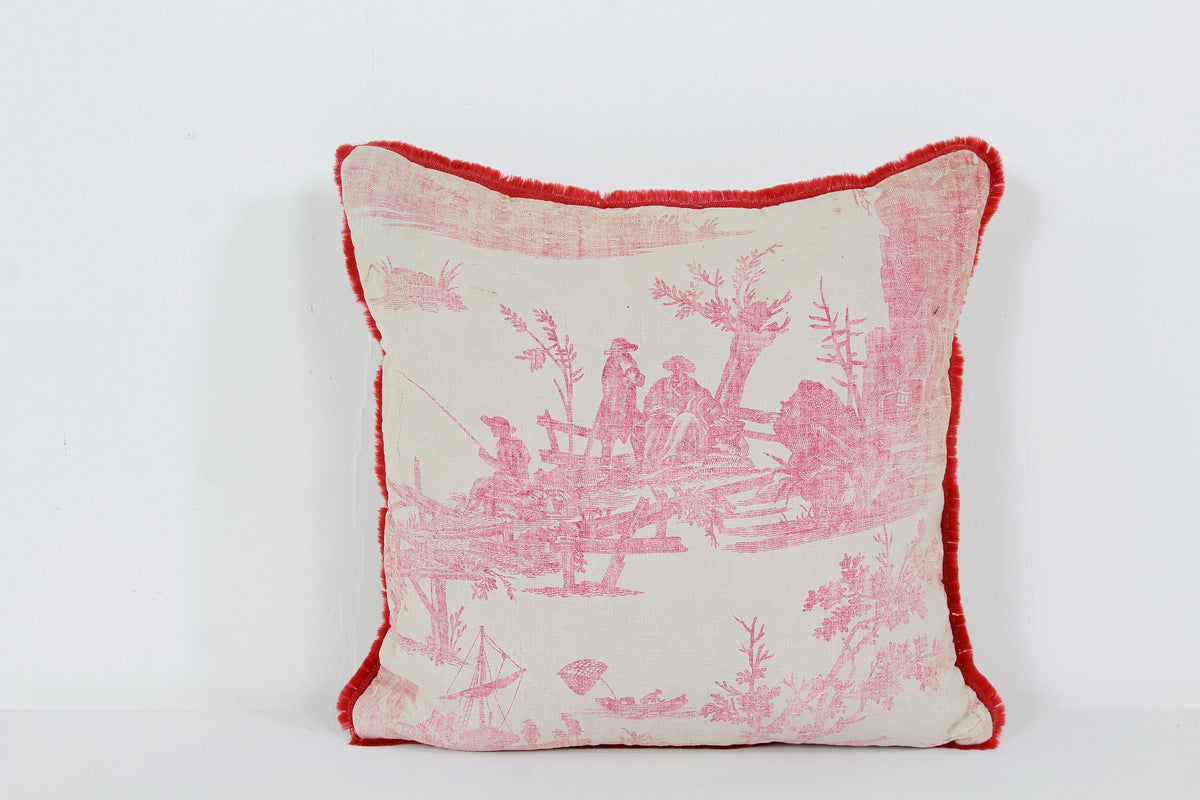 Antique Faded French Grandeur Country House  Cushions