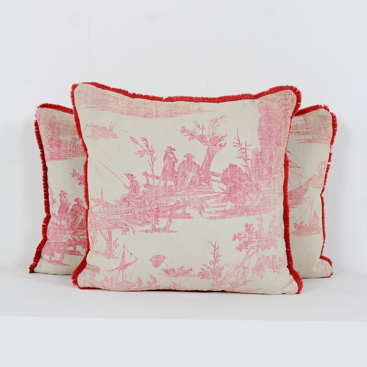 Antique Faded French Grandeur Country House  Cushions