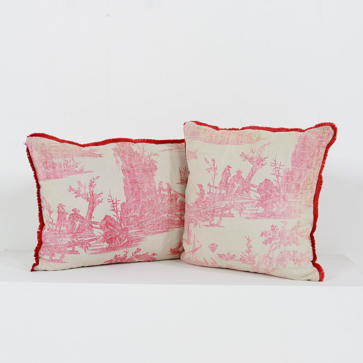 Antique Faded French Grandeur Country House  Cushions