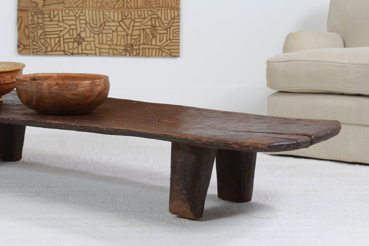 Beautiful PRIMITIVE WABI SABI NAGALAND TRIBAL COFFEE TABLE
