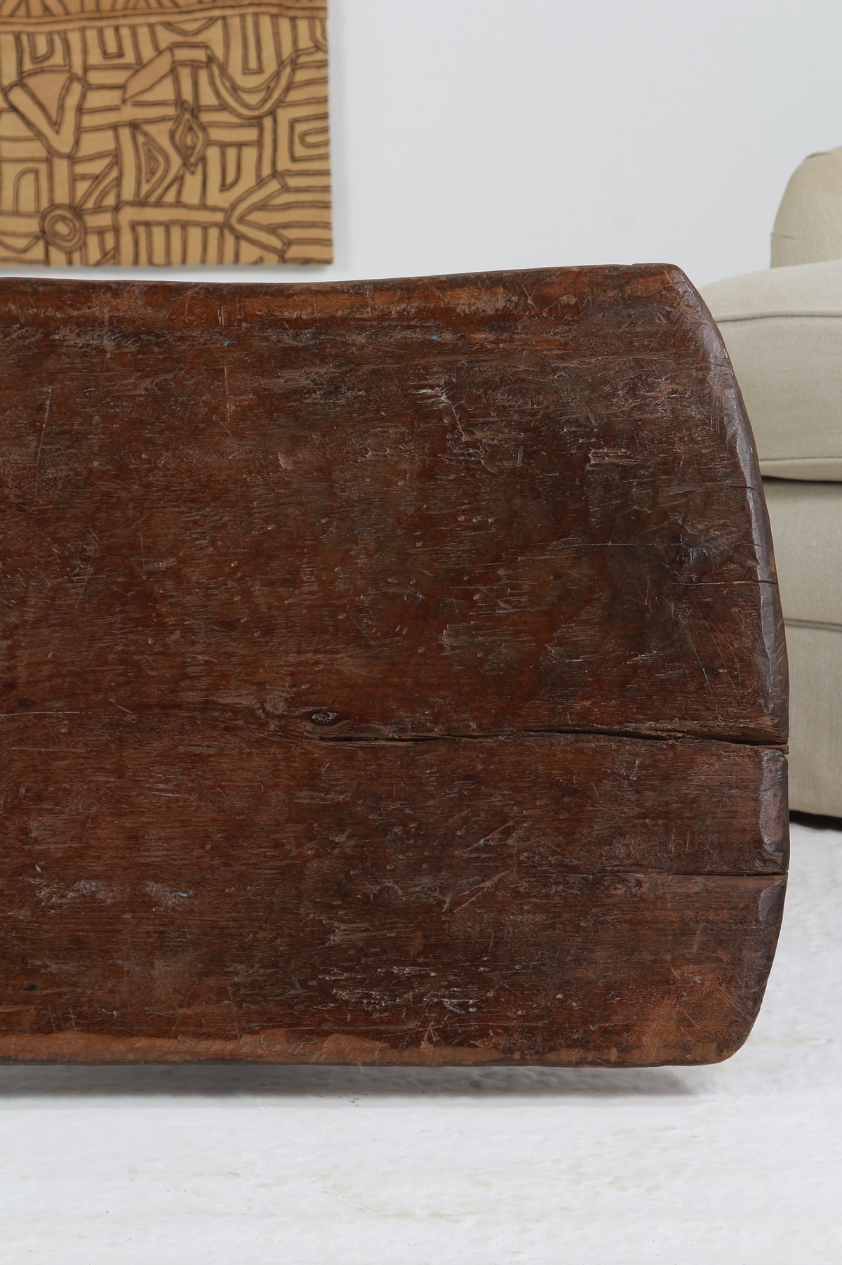 Beautiful PRIMITIVE WABI SABI NAGALAND TRIBAL COFFEE TABLE