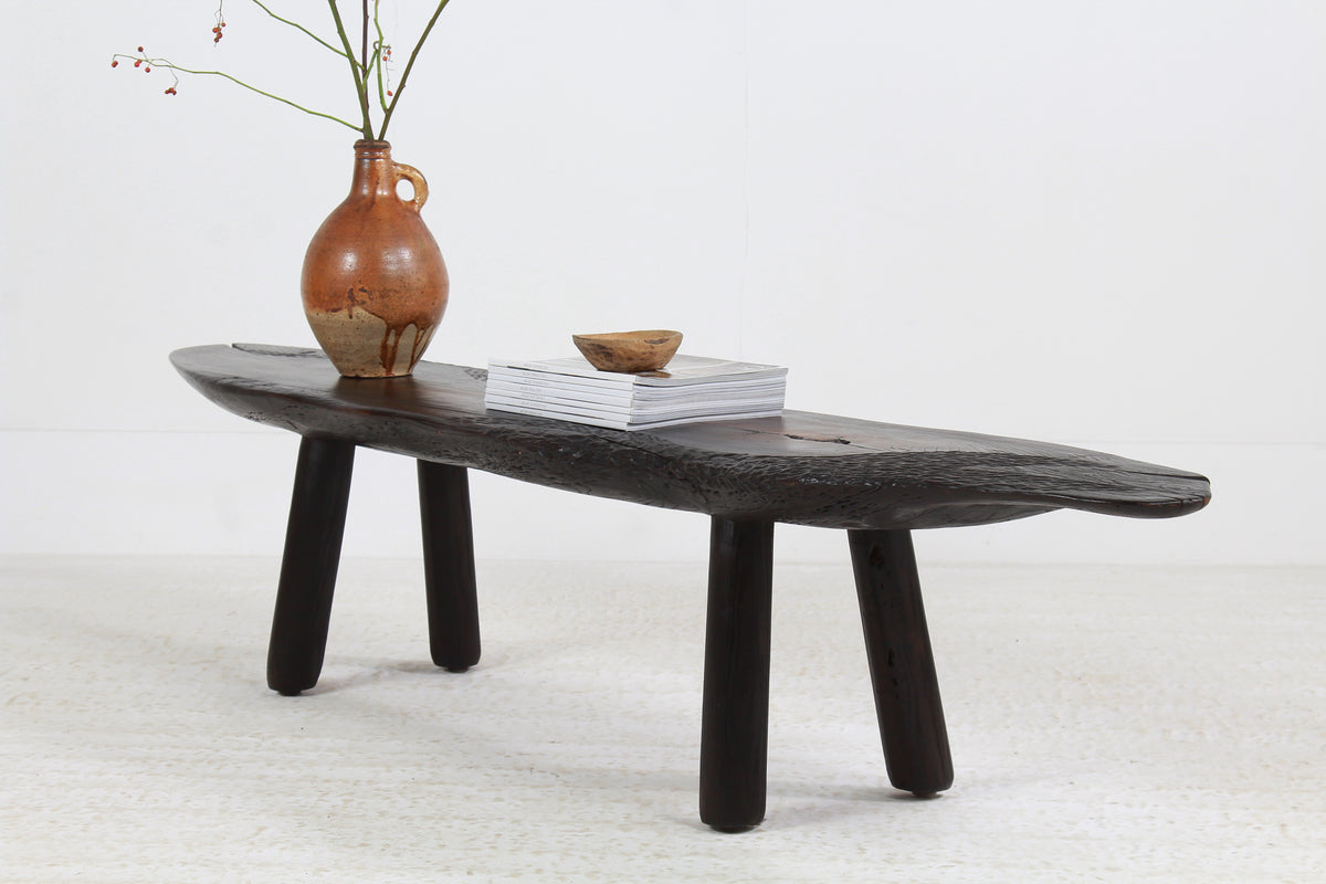 UNIQUE JAPANESE INSPIRED ELM SUGI BAN  COFFEE TABLE