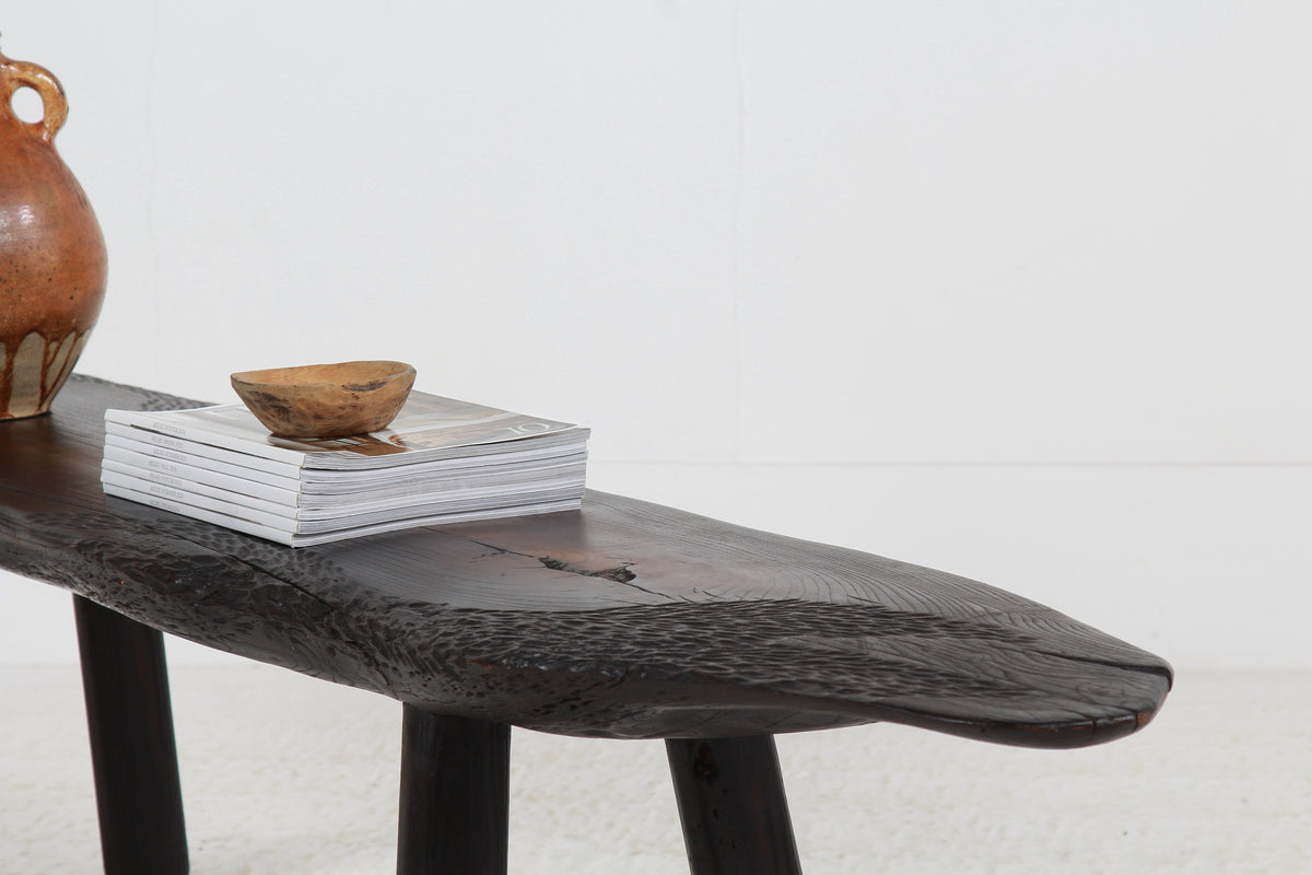 UNIQUE JAPANESE INSPIRED ELM SUGI BAN  COFFEE TABLE