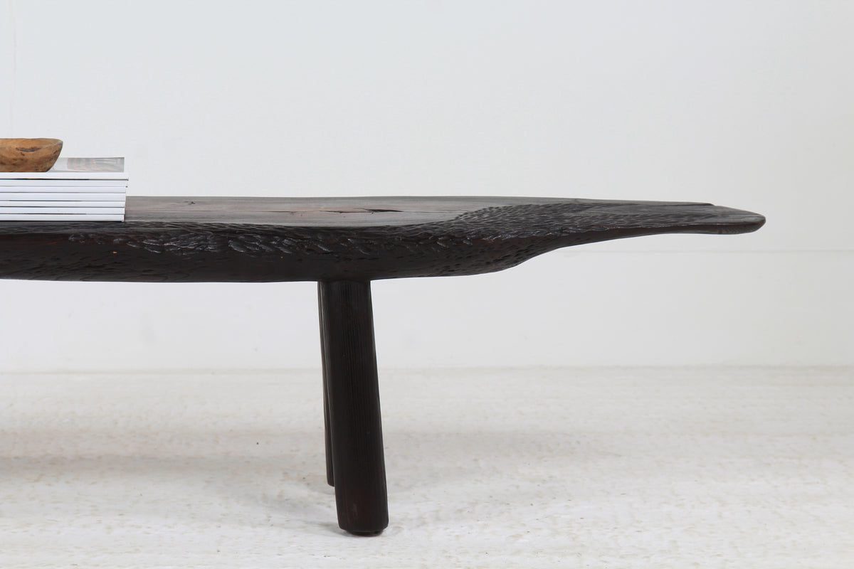 UNIQUE JAPANESE INSPIRED ELM SUGI BAN  COFFEE TABLE