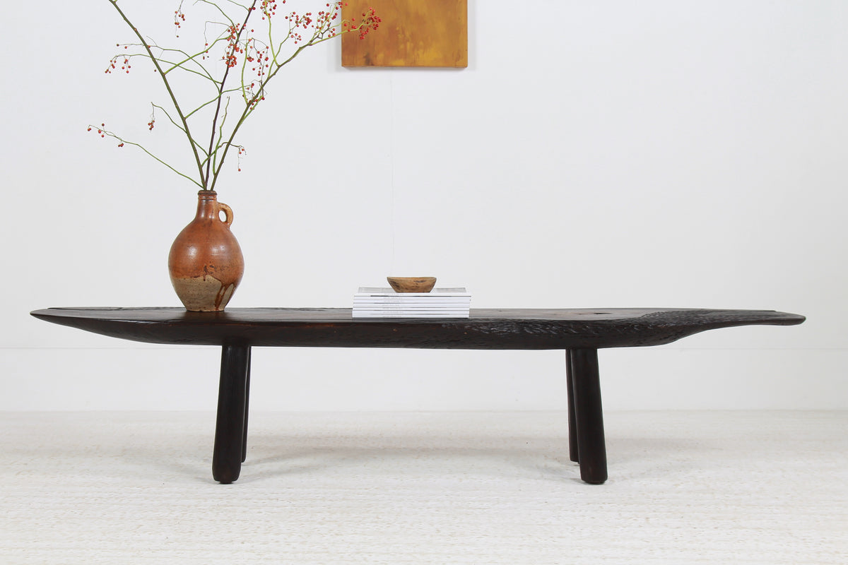 UNIQUE JAPANESE INSPIRED ELM SUGI BAN  COFFEE TABLE