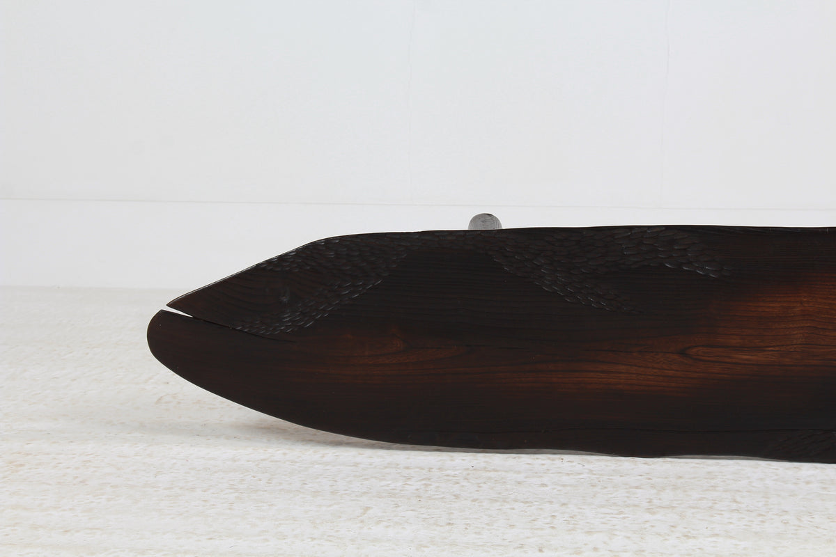 UNIQUE JAPANESE INSPIRED ELM SUGI BAN  COFFEE TABLE