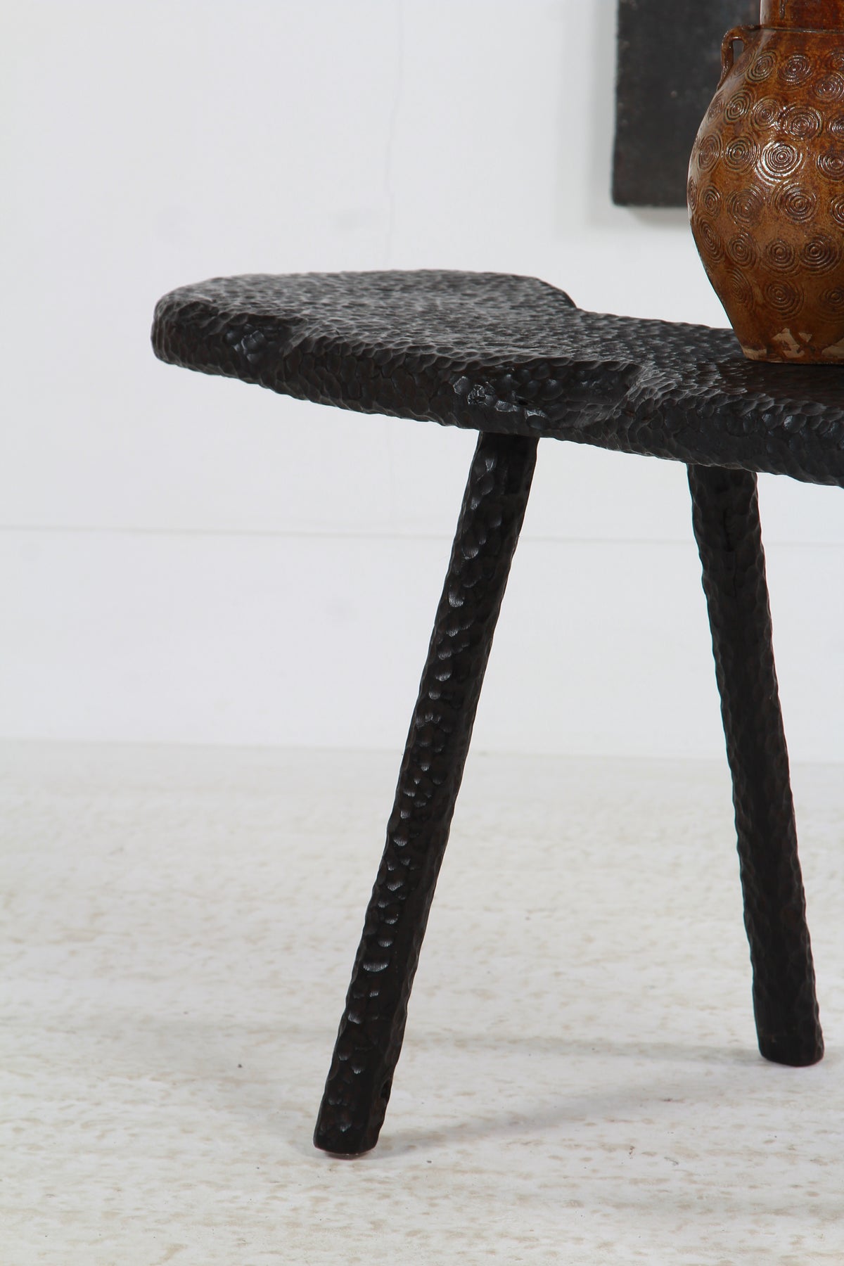 TEXTURED SUGI BAN OAK COFFEE TABLE MADE IN WALES
