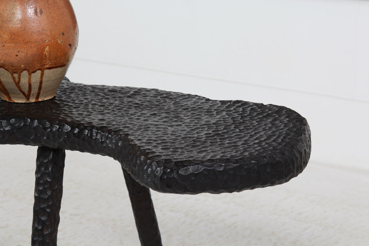 TEXTURED SUGI BAN OAK COFFEE TABLE MADE IN WALES