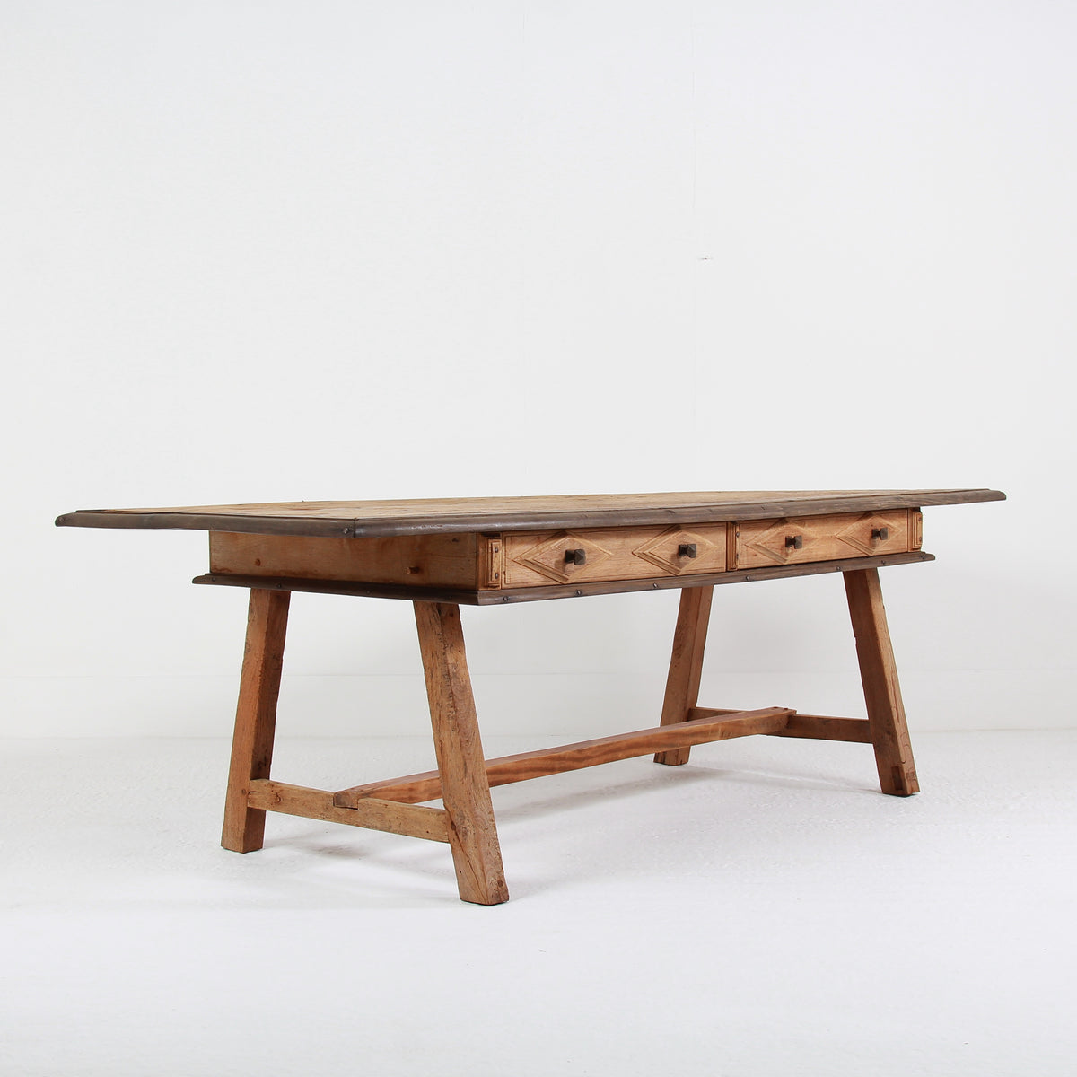 Huge 18thC Spanish Atelier Work Table
