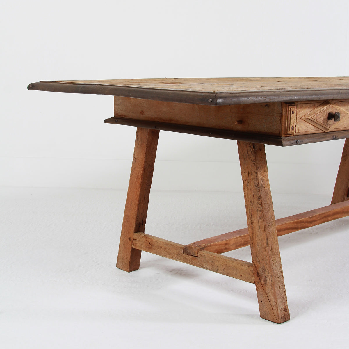 Huge 18thC Spanish Atelier Work Table