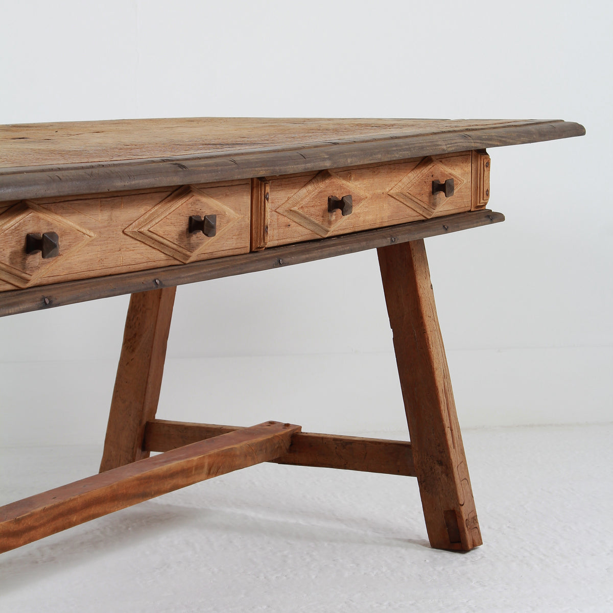 Huge 18thC Spanish Atelier Work Table
