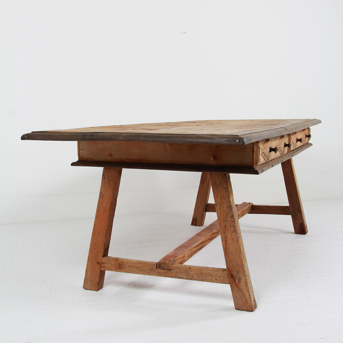 Huge 18thC Spanish Atelier Work Table