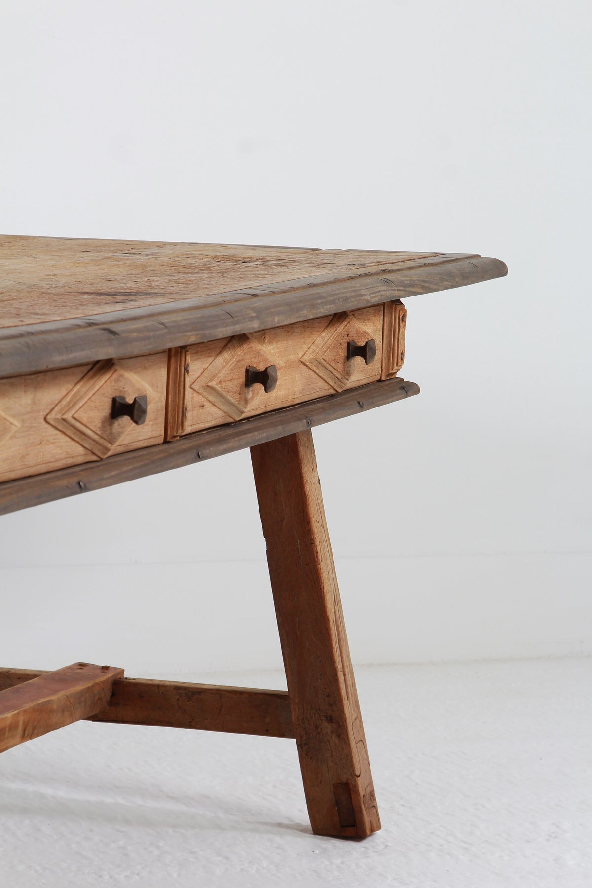 Huge 18thC Spanish Atelier Work Table