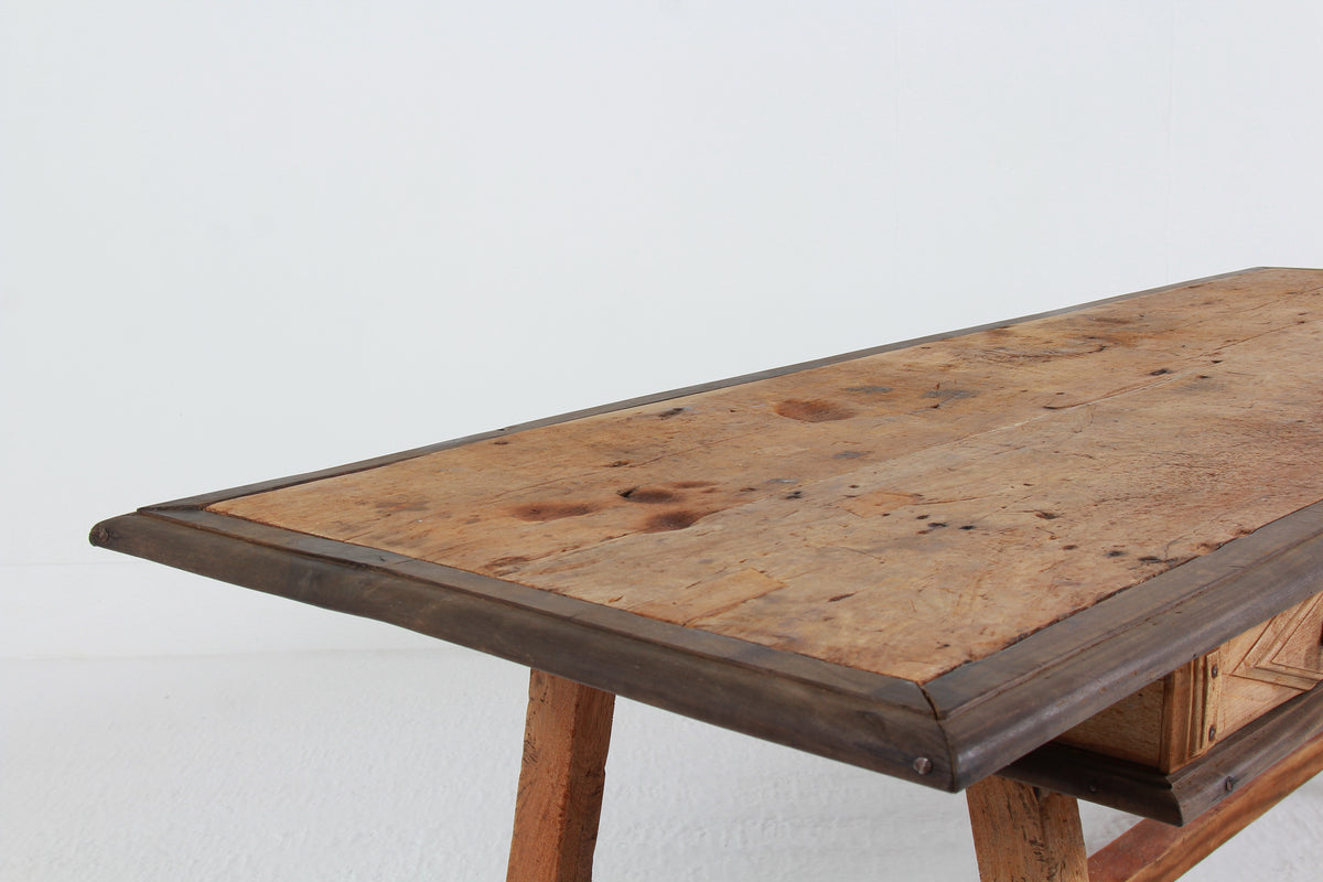 Huge 18thC Spanish Atelier Work Table