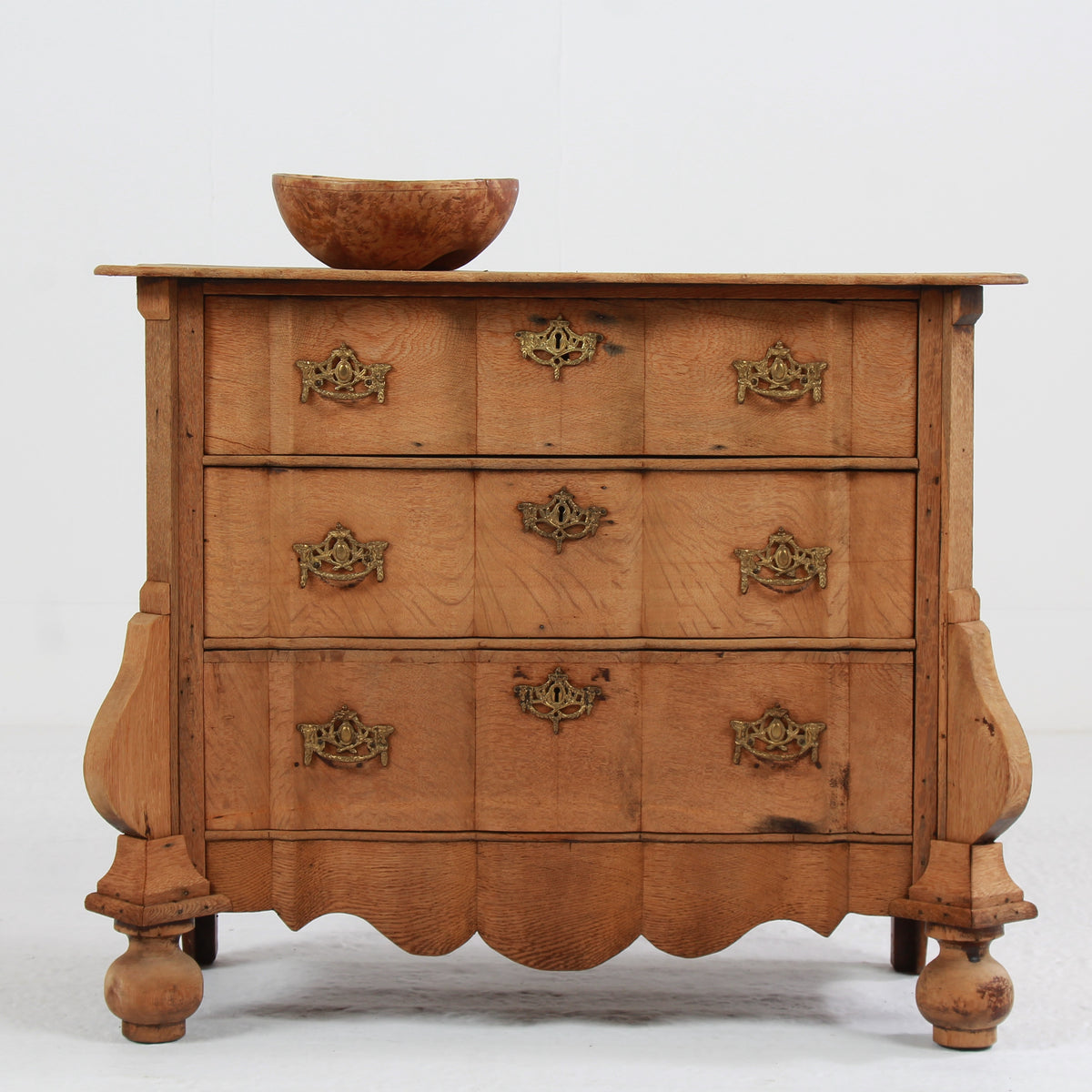 Dutch Early 19thC Oak Chest of Drawers