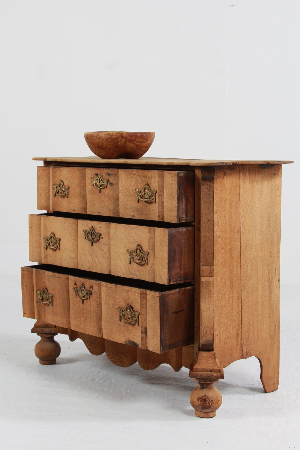 Dutch Early 19thC Oak Chest of Drawers