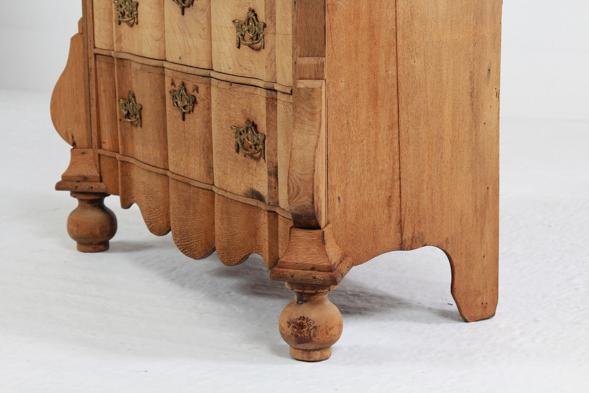 Dutch Early 19thC Oak Chest of Drawers