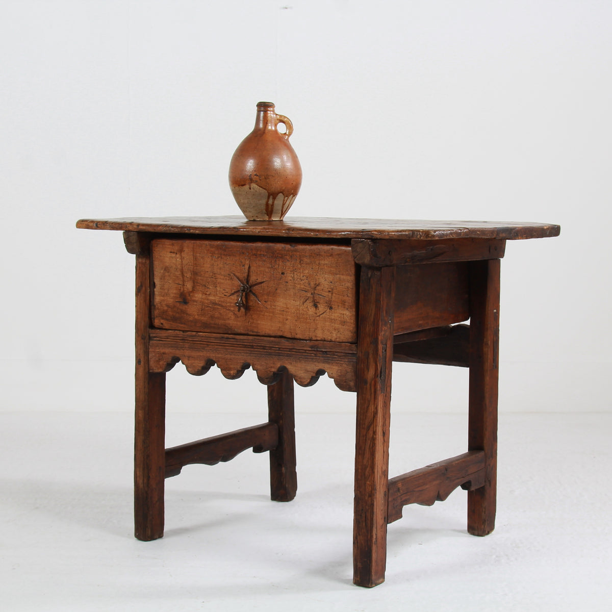 Beautiful Antique 18th Century Spanish Sidetable