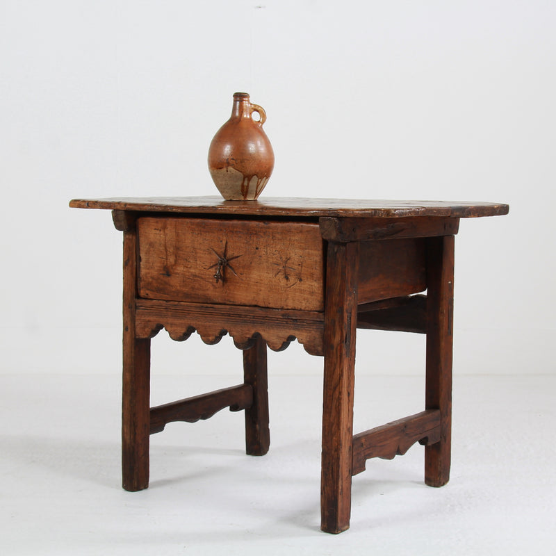Beautiful Antique 18th Century Spanish Sidetable