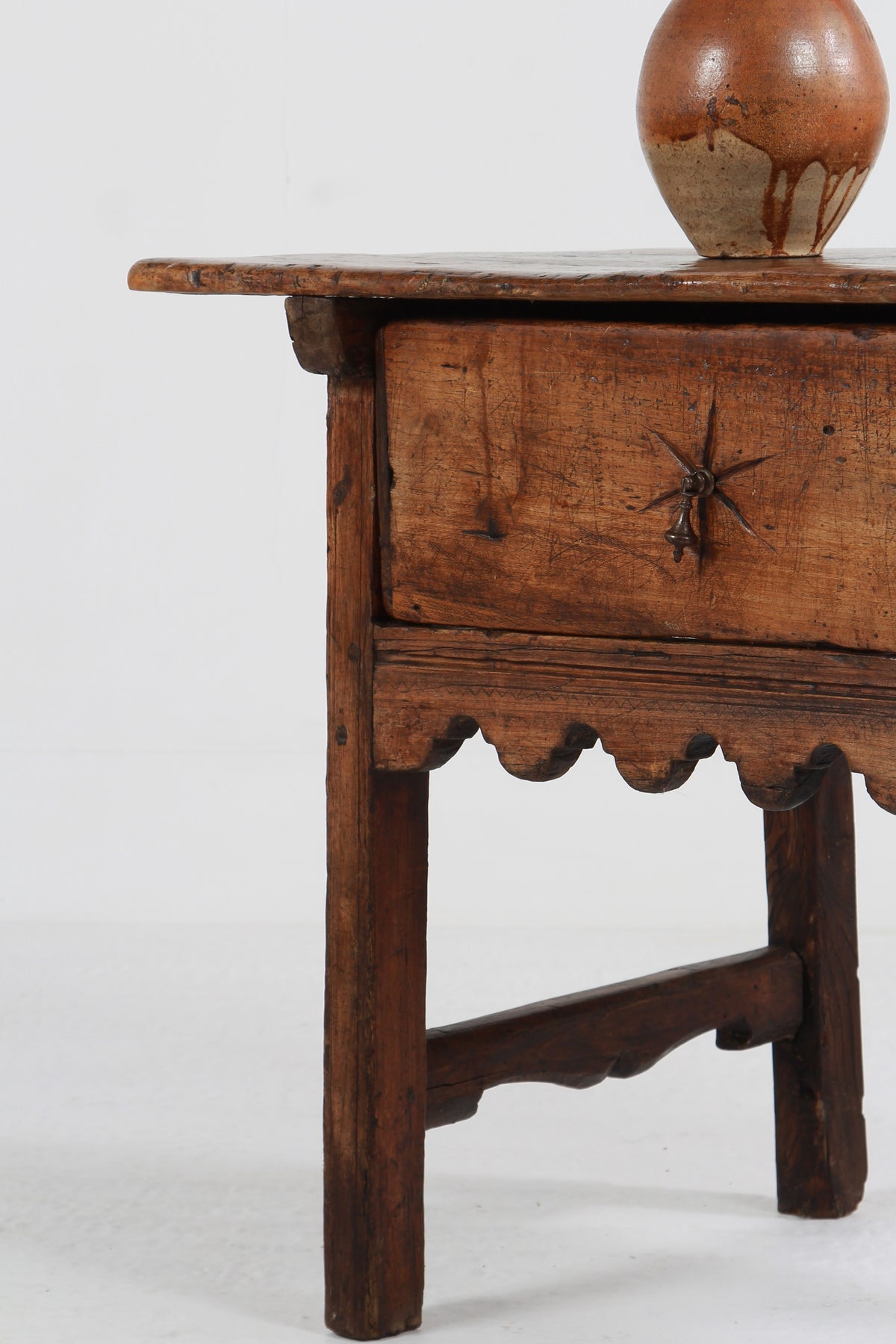 Beautiful Antique 18th Century Spanish Sidetable