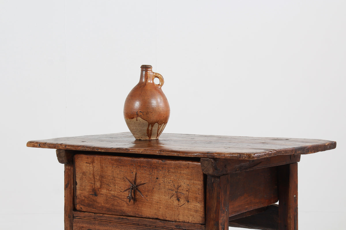 Beautiful Antique 18th Century Spanish Sidetable