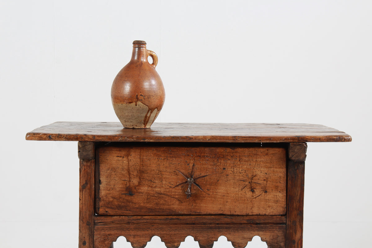 Beautiful Antique 18th Century Spanish Sidetable