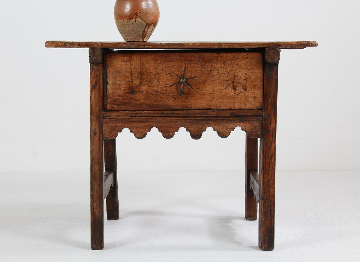 Beautiful Antique 18th Century Spanish Sidetable