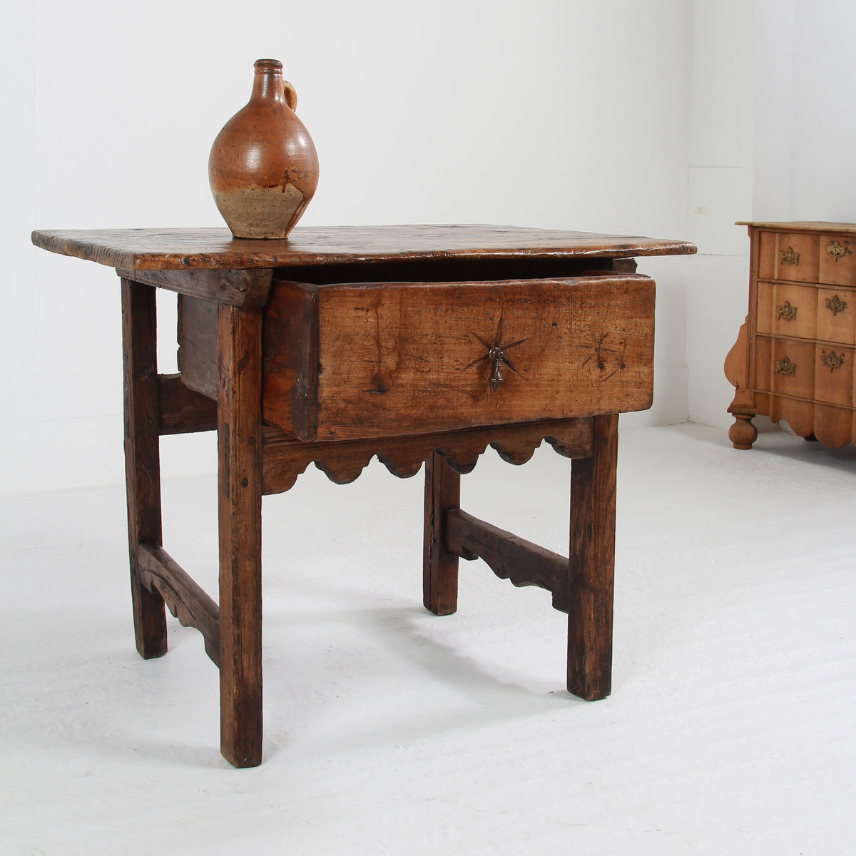 Beautiful Antique 18th Century Spanish Sidetable