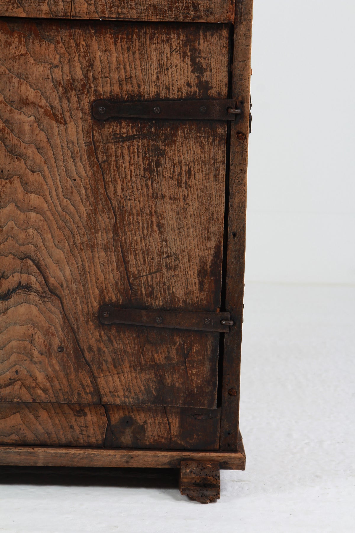 Primitive 18th Century Wabi-Sabi Spanish Farmers Cupboard