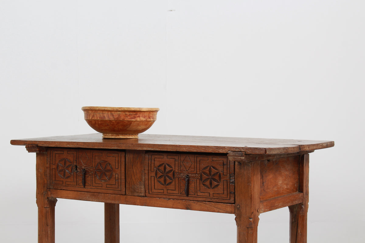 Striking 18th Century Spanish Console Table